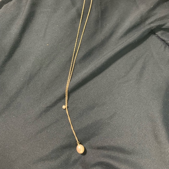 Silpada Jewelry - SILPADA CZ 925 Sterling Silver Pearl Cubic Zirconia Luminous Necklace N2846